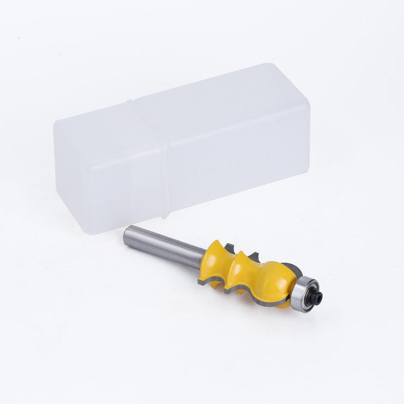 Специальная архитектурная линейная фреза, фреза для деревообработки, фрезерная фреза для древесины, торцевая фреза 6 мм 1/4 дюйма, 8 мм 12 мм 1/2 дюйма, хвостовик