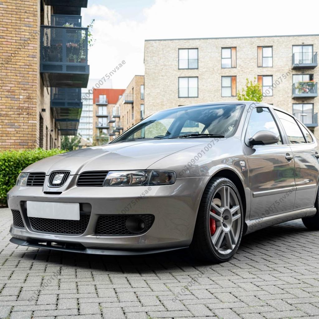 Передний сплиттер для Seat Leon I MK1 1M Cupra R 2002-2005 Стиль Cupra R Защитная накладка на бампер Подбородок Спойлер Комплекты обвеса Тюнинг