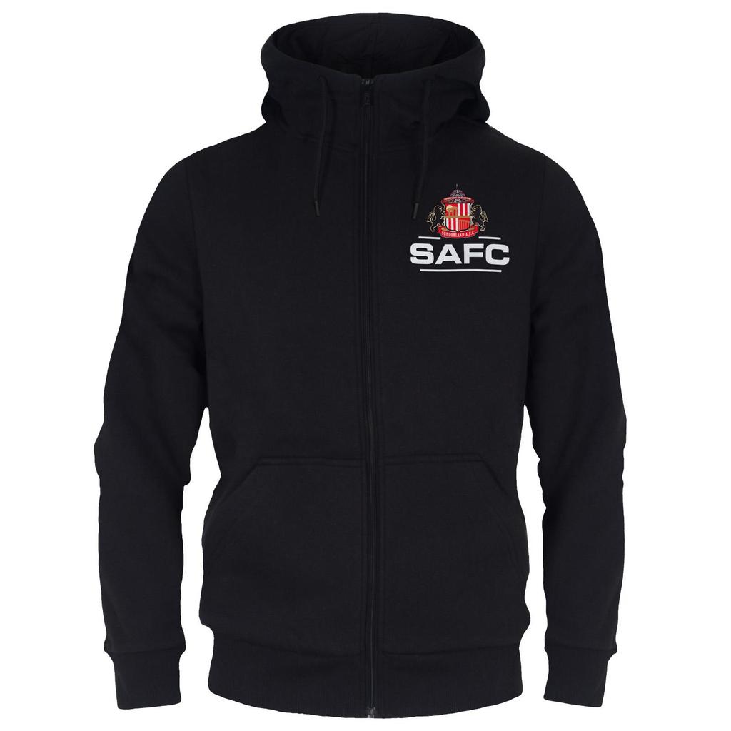 Sunderland AFC Mens Fleece Full Zip Hoodie