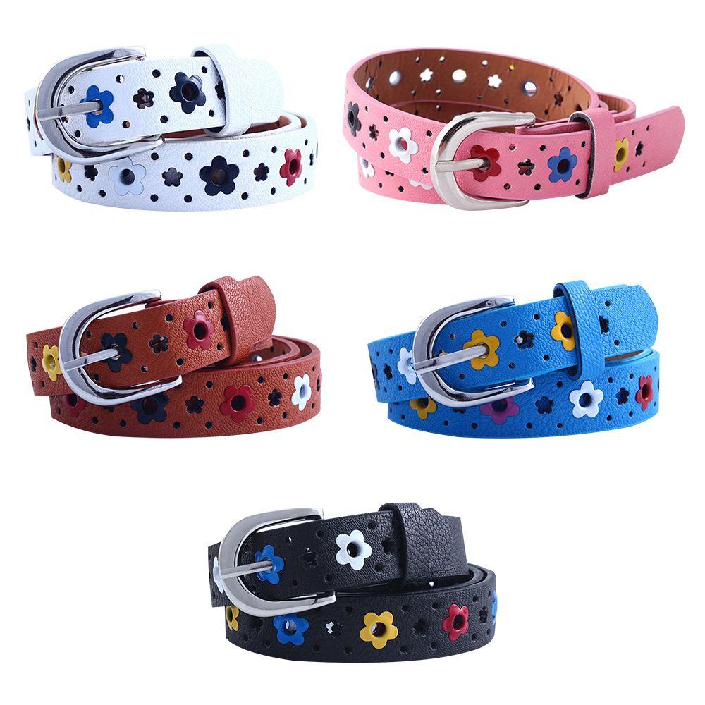 Dress Decoration Fashionable Children Waist Belt Kids Belt Waistband Faux Leather Belt