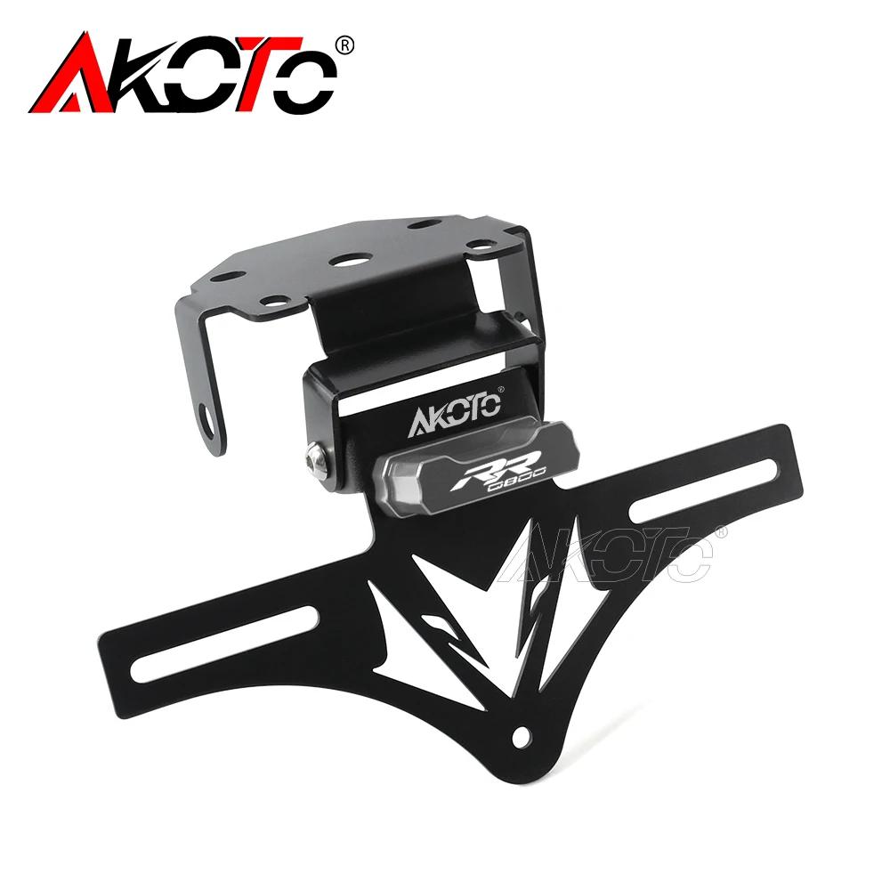 Аксессуары для устранения хвоста ДЛЯ QJMOTOR SRK800 SRK 800 800RR 2024 2025+ Мотоцикл CNC Фиксированный Складной Держатель Номерного Знака