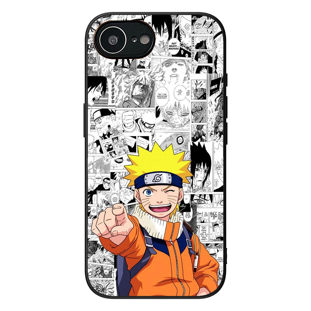 Narutos Kakashi Hatake Sasuke Uchiha Phone Cover for Apple iPhone 16 15 14 Plus 13 12 Mini 17 Pro Max + ProMax 16E Air Case