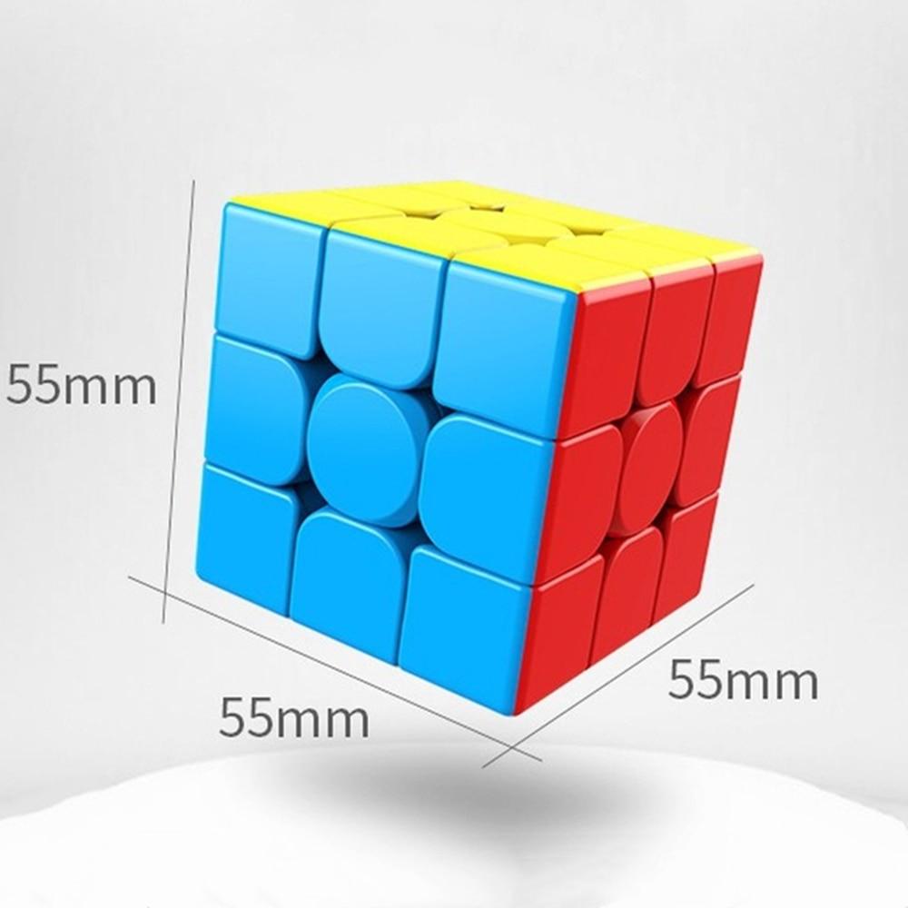 3x3x3 Magic Cube Кубик-головоломка без наклеек Профессиональные скоростные кубики Развивающие игрушки для студентов Обучающие кубики-головоломки Игрушки