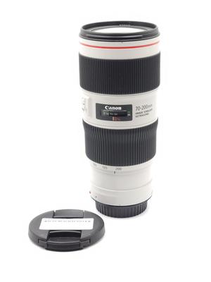 Телеобъектив Canon F4L IS USM для камер EF70-200мм, полнокадровый