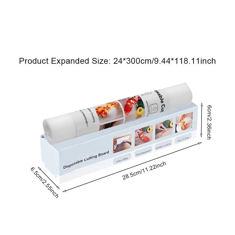 Одноразовый коврик для резки Безопасность пищевых продуктов Кухонная разделочная доска Коврик Лист Для кухни На открытом воздухе Кемпинг Барбекю Бумага для разделочной доски