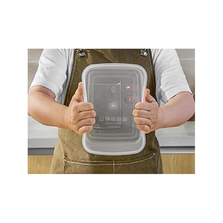 6pcs/set Large Capacity Fruit Storage Containers for Fridge with Removable Colander,Keep Berry Fruit Fresh Longer Gas Tank Doors 4
