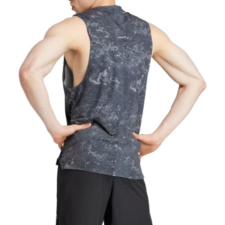 adidas Power Workout Tank Top Asia Sizing 'Black' Men's IK9684