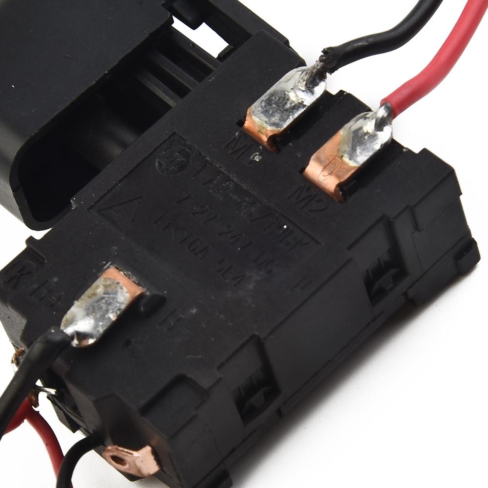 1 шт. Курковый переключатель Электрический Аккумуляторный 16А 7,2В-24В Кнопочный с Маленькой Подсветкой