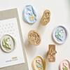 DIY Tool Rose Embossed Sealing Wax Stamp Replace Head DIY Retro Sealing Wax Seal Stamp  Envelope