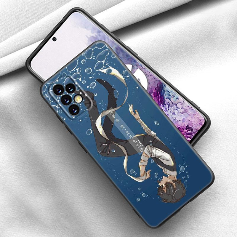 Чехол с изображением аниме Bungou Stray Dogs Dazai Osamu для Samsung A21 A30 A50 A52 S A13 A22 A32 A33 A53 A73 5G A11 A12 A31 A51 A70 A71 A72