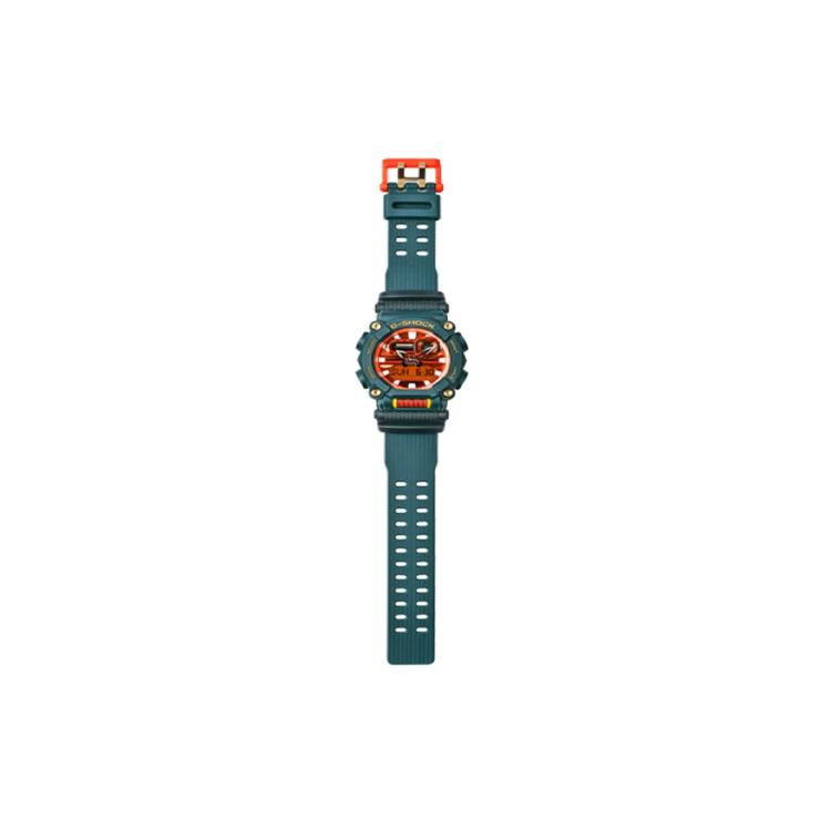 Casio Мужские часы с двойным дисплеем (жидкокристаллический/аналоговый) Серия Красные часы GA-900DBR-3A GA-900DBR-3A