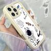 JT125 Очаровательный Астронавт Рисунок Едет на Ракете для iPhone 17 16 15 Pro Max Samsung S26 S25 Ultra A17 A16 A07 A56 Xiaomi 15T Redmi 15c 14c Мягкий ТПУ Чехол