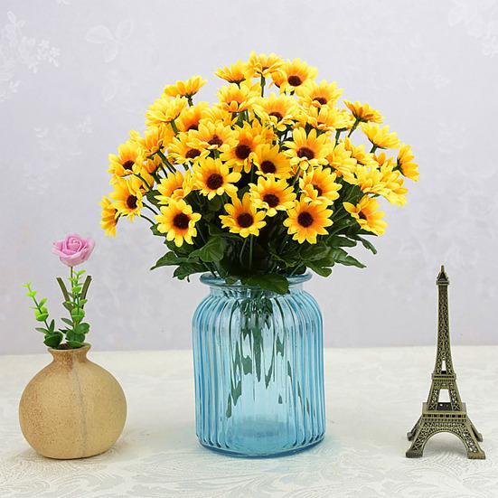 Современный искусственный цветок реалистичной формы, устойчивый к атмосферным воздействиям, декоративный