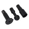 3PCS Angle Grinder Attachments M10 Rotary Sphere Burr Grinding Slotting Polishing Tools for Wood Pla