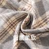 Atmospheric Scarf Female Autumn, Winter and Winter Couple Versatile Student Thickened Long Thermal Plaid Shawl Dual-purpose