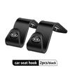 For KIA Auto ABS Multi-Purpose Headrest Hook Car Seat Back Multi-function Hooks Rio K5 K2 Sportage Ceed Sorento Picanto Stinger gbfu50