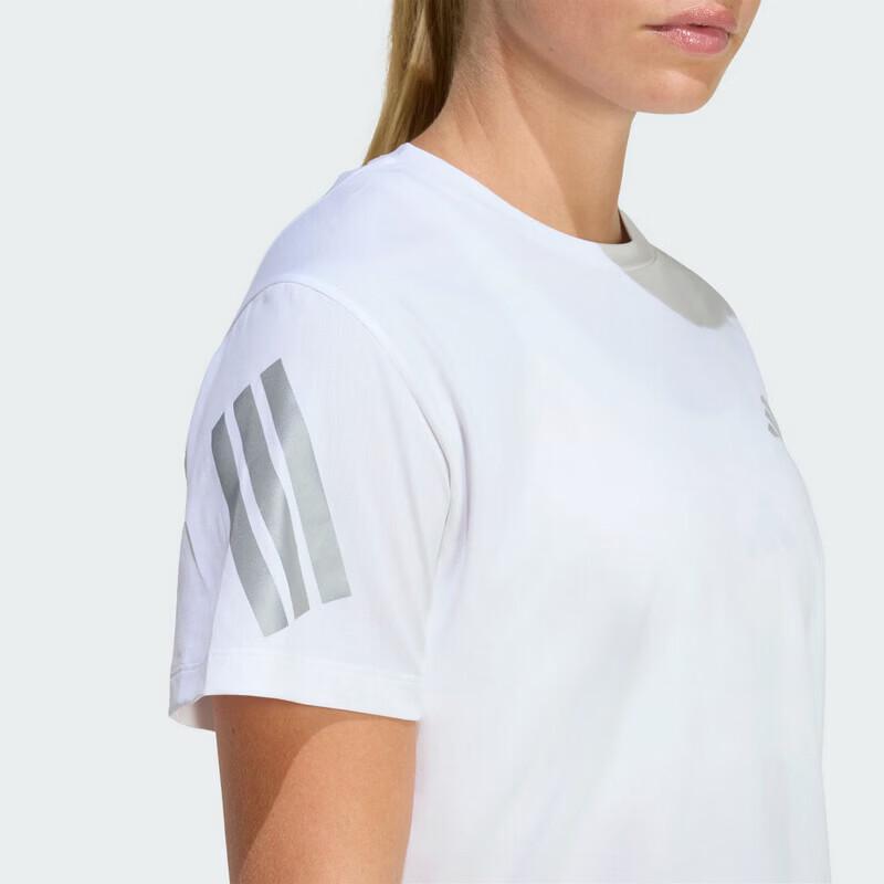 adidas Женский короткий топ для фитнеса на открытом воздухе