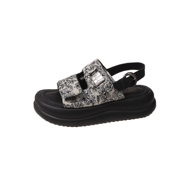 Summer New Women's Platform Buckle Sandals