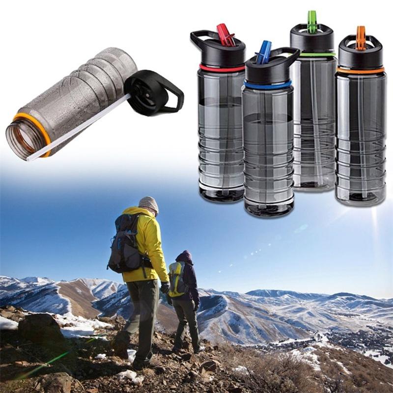 Stylish And Practical Plastic Sports Cup With Straw For Easy Drinking On The Go