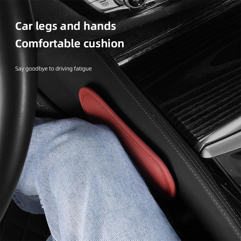 Кожаная автомобильная подушка-подголовник Подушка Эластичный наколенник Подставка под ноги Подлокотник Аксессуары Для Opel Astra Vivaro Vectra H G J Corsa D Antara C
