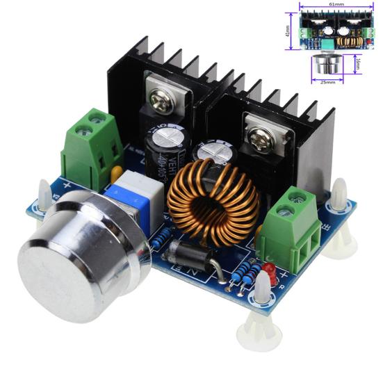 DC-DC понижающий преобразователь напряжения, понижающий модуль питания от 4-40 В до 1,25-36 В
