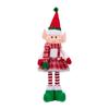 Christmas Doll Decoration Stretchable Cute Standing Doll Decorative Xmas