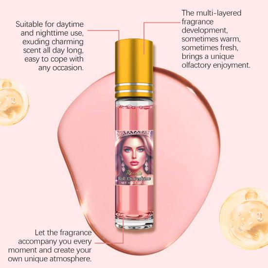Духи с эфирным маслом с феромонами 10 мл Элегантный аромат для свиданий и вечеринок Французские натуральные масла стойкий аромат Витамин Е Увлажняющий подарок
