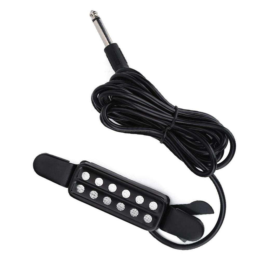 12 Sound Hole Magnetic Pickup Transducer for Acoustic Guitar Musical Instruments Accessories