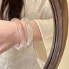 Геометрический китайский стиль Браслет Белый Лунный Свет Древний стиль Опаловый Браслет Круглые Ювелирные Аксессуары Ретро Кольцо на Руку Женское