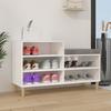 VidaXL Shoe Cabinet White 102x36x60 Cm Engineered Wood 819724