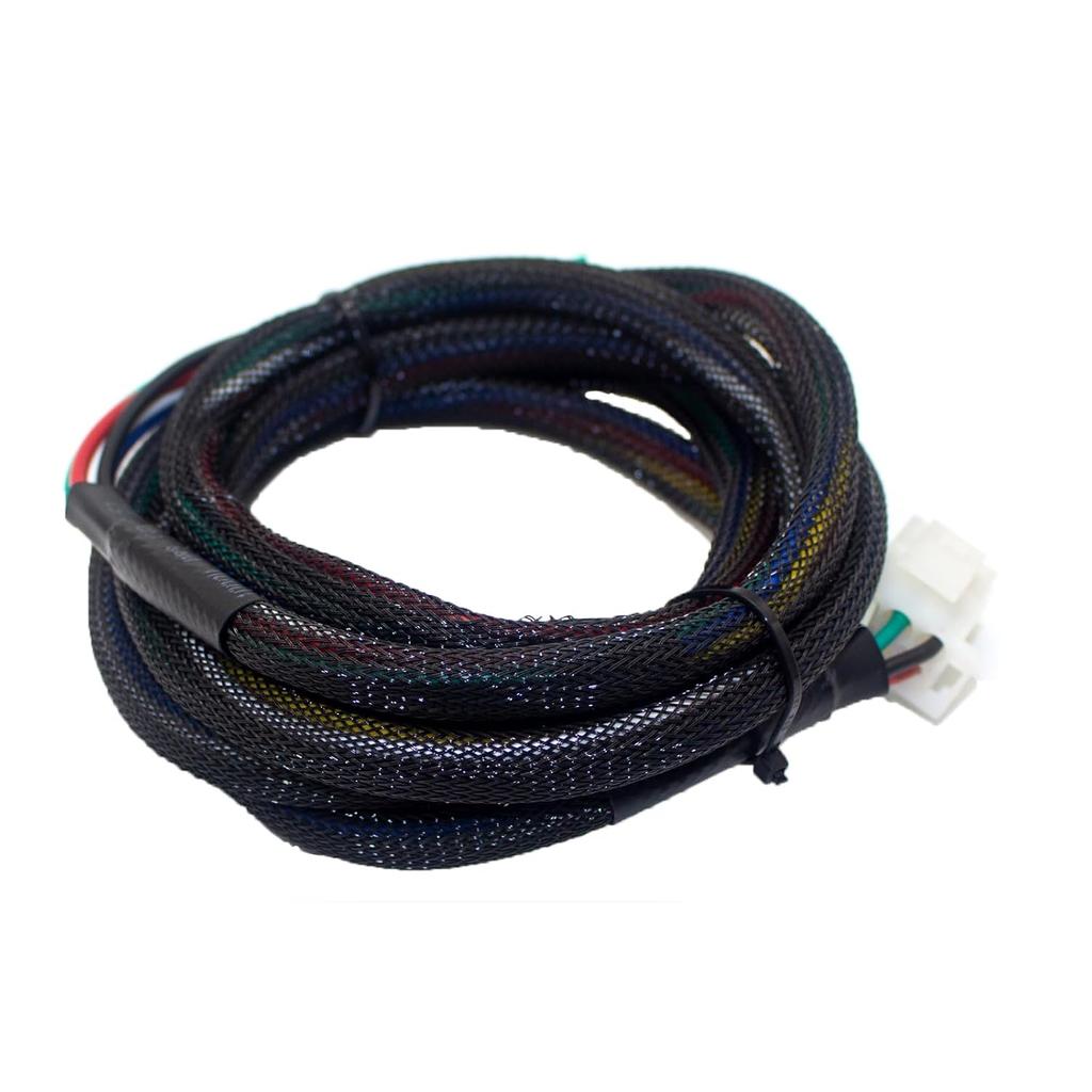 6Pin Wiring Harness Fit For Leer Pickup Topper With A TAG Fuse Box Truck Camper Cap Adaptor Harness Kit Power For High Brake Light/Dome Light/Lock