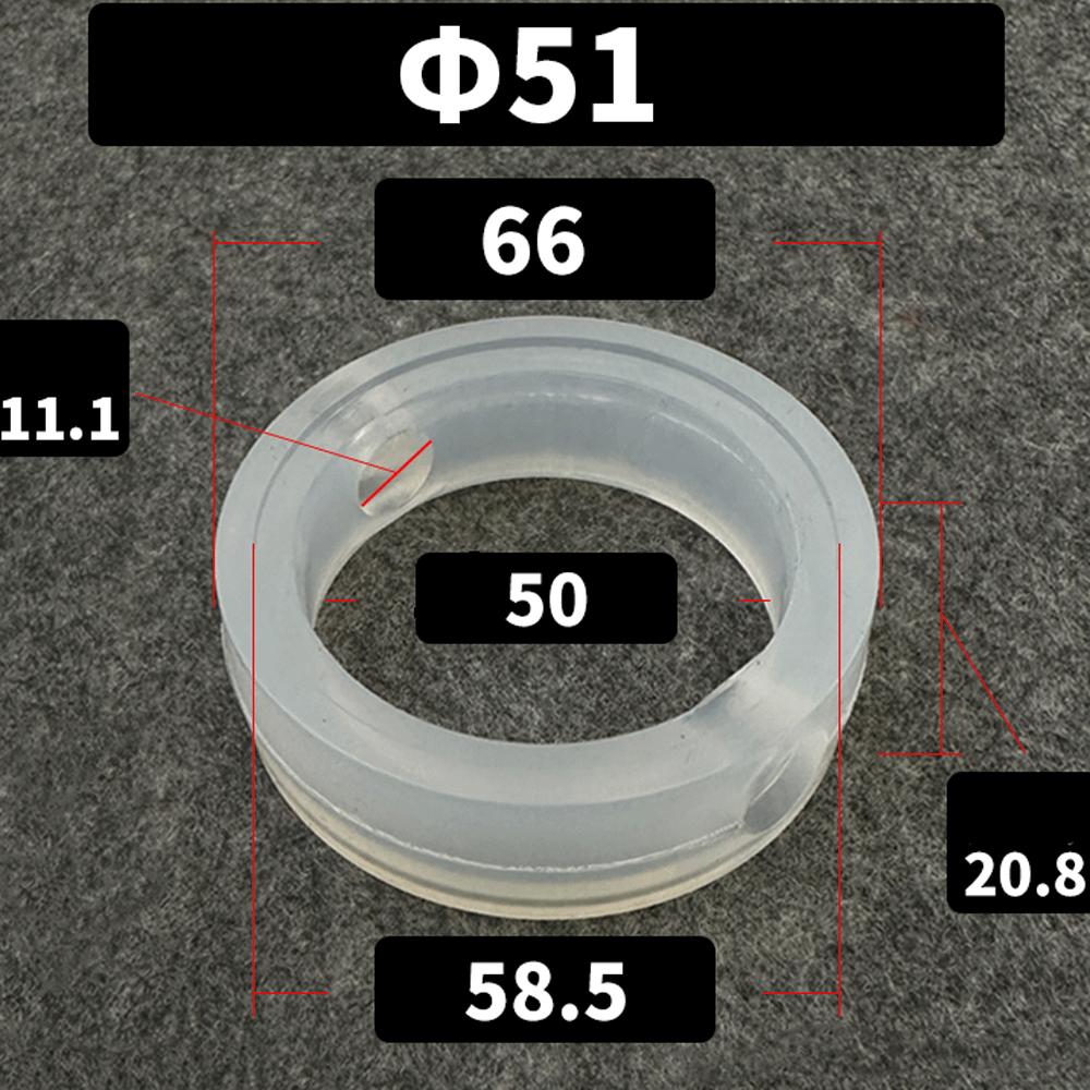 38 51 63 76 102 мм EPDM Силиконовое Санитарное Уплотнительное Кольцо Замена Для 1.5" 2" 2.5" 3" 4" Трехзажимного Бабочкового Клапана Домашнее Пивоварение