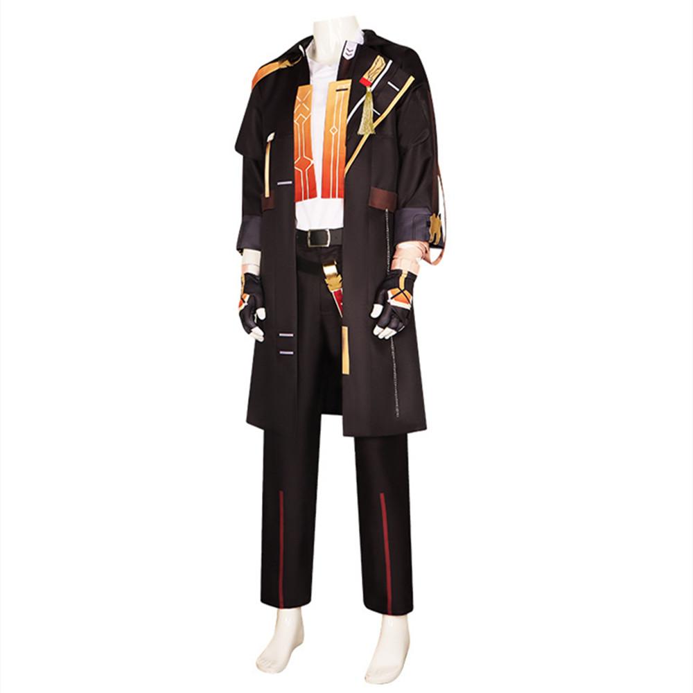 Первопроходец Косплей Игра Хонкай Звезда Железнодорожный Костюм Аниме Мужская Униформа Костюм Хэллоуин Маскарад Комплект Одежды