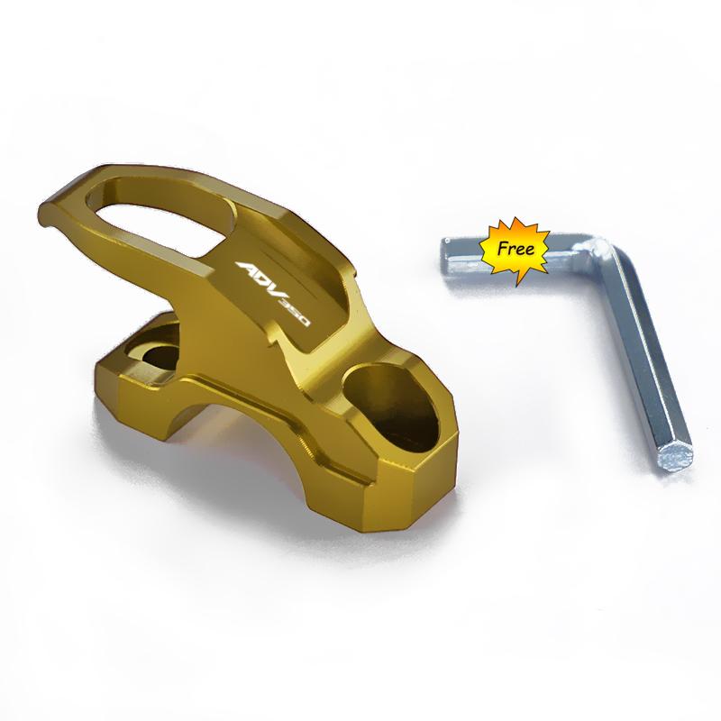 Для HONDA ADV350 ADV 350 2025 2025 Аксессуары для мотоциклов CNC Главный тормозной цилиндр Кронштейн Сумка Багажный зажим Держатель Крючок для шлема