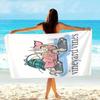 Vineyard Vines Охота на кита Пляжное полотенце Односторонняя 2D-печать Мягкое микроволокно Впитывающее полотенце Для бассейна Пляжа Ванной Время на улице