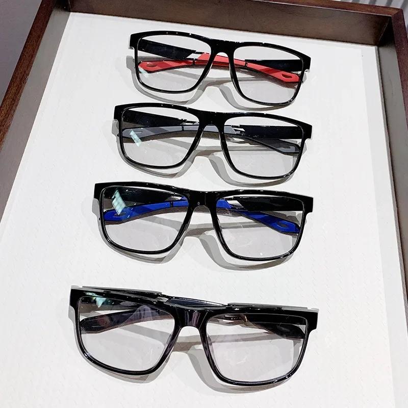 Унисекс Модные Фотохромные Очки для Близорукости с Полной Оправой, Спортивные Очки для Близорукости для Активного Отдыха, Очки высокой четкости, блокирующие синий свет