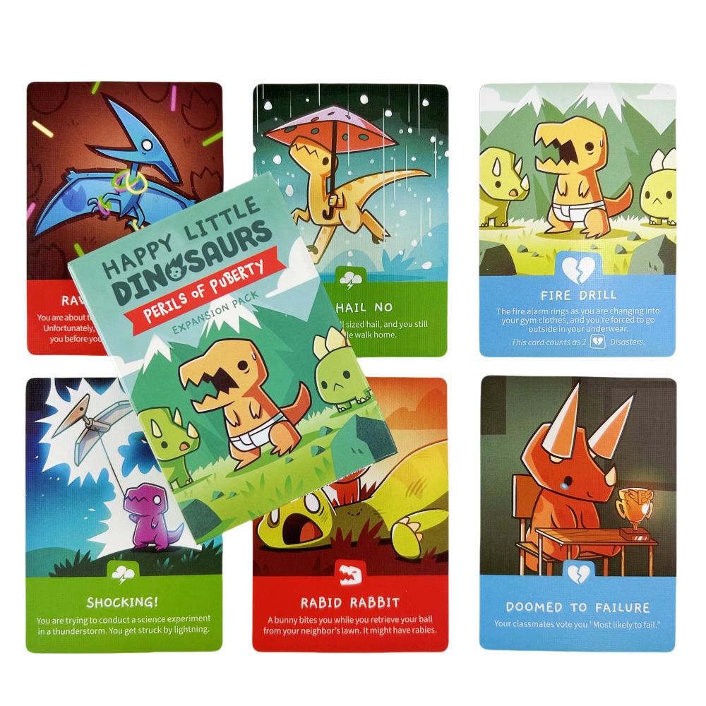 Happy Little Dinosaurs Card Game Edition Pack Party Play Unicorns Cards Board Deck