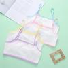 Тренировочный бюстгальтер для девочек-подростков от 8 до 16 лет, мягкий хлопковый детский бюстгальтер, однотонное спортивное нижнее белье, студенческий бюстгальтер