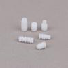 M0.4 Plastic Worm Gears for 2.0mm Motor Shaft Ideal for Electric RC Toy Projects High Quality