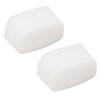 2Pcs Bounce Dome Diffuser White Digital Camera Flash Diffuser for 320EX Flash Speedlight