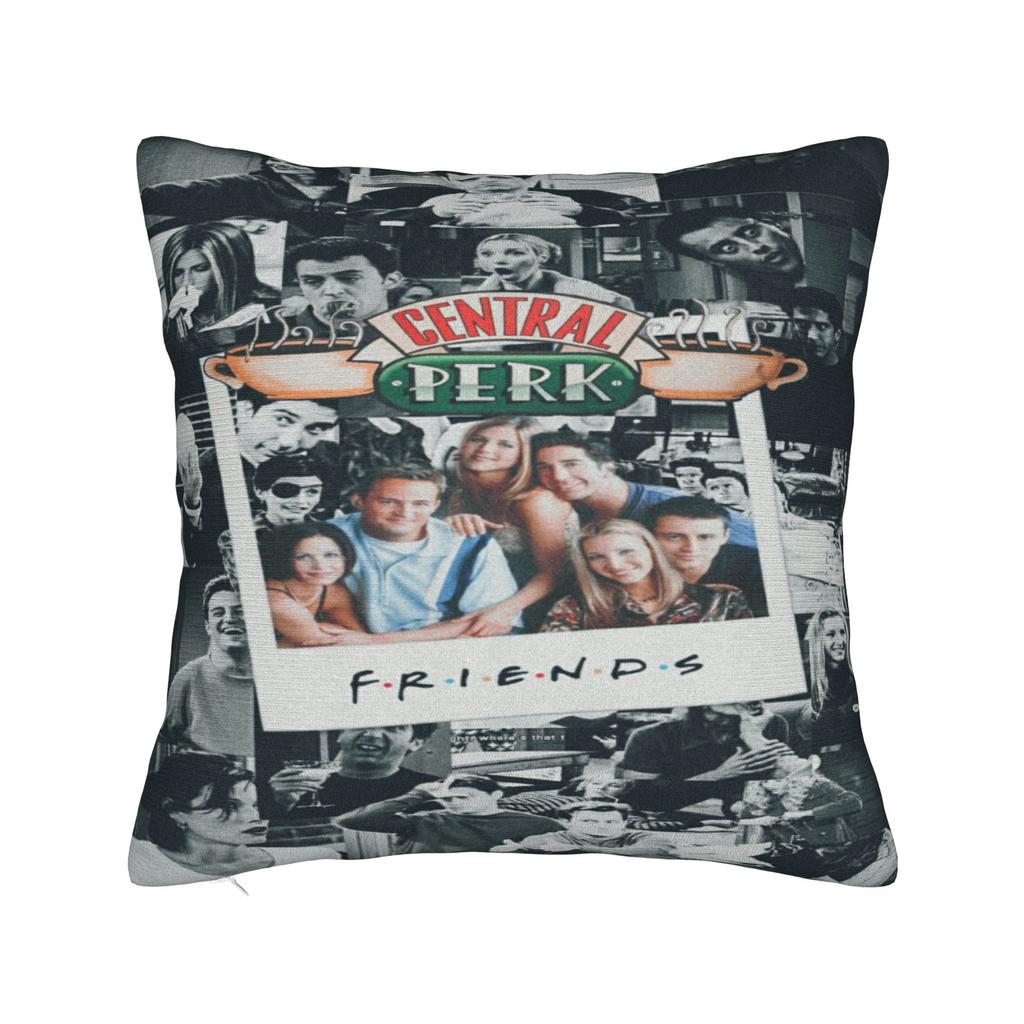 Стильные Подушки Декорации для Друзей ТВ Central Perk Наволочки Вещи Чехол на Подушку Молния Разные Размеры