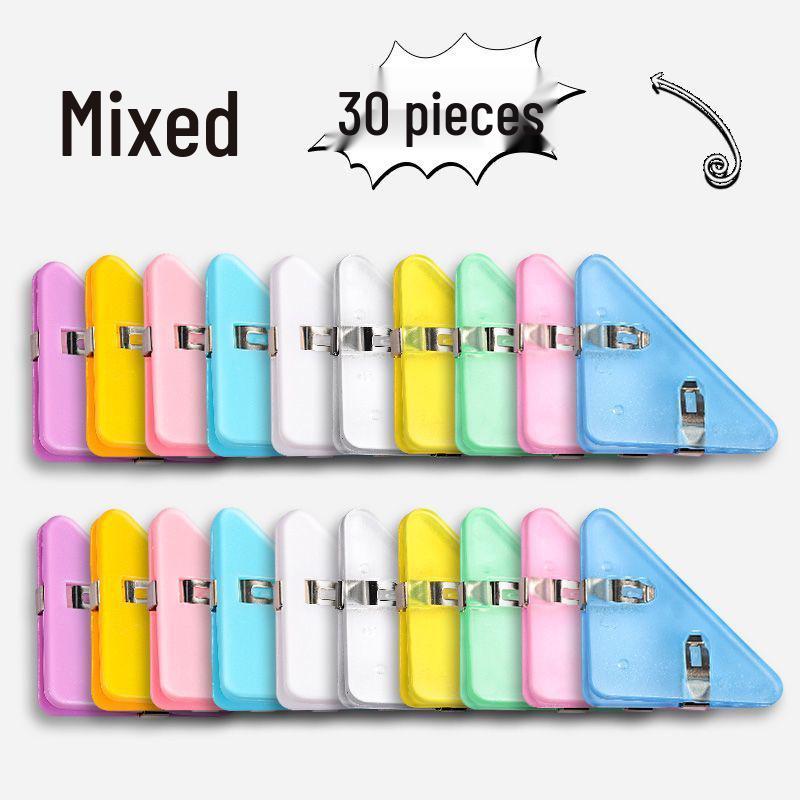 Прозрачные треугольные зажимы Pengyi - Организуйте контрольные работы и файлы