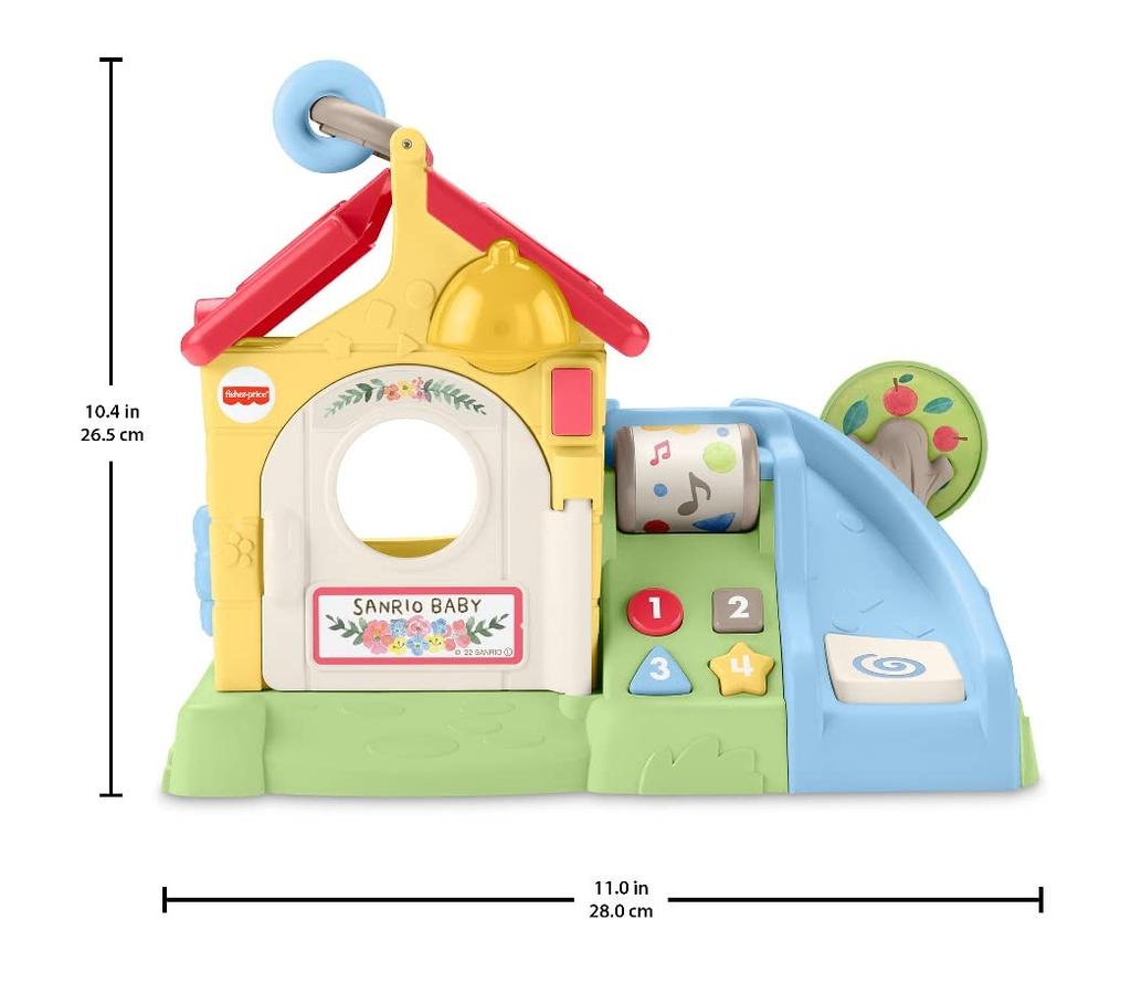 Mattel Fisher Price Sanrio Baby Bilingual Forest Chatting House месяцы и HCF27 [9 вверх] [Подарок]