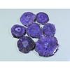 463Cts. Dyed Solar Druzy Agate Mix Shape Cabochon Loose Gemstone 07 Pcs Lot A-691