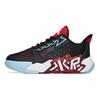 Cement Nemesis Comfortable Shock Absorbing Non-Slip Wear-Resistant Breathable Low-Top Basketball Shoes Kids Sneaker Black Red 312231118-2