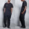 Мужские карманные джинсы Комбинезон Уличная одежда Брюки на подтяжках