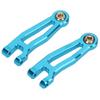 2Pcs RC Car Swing Arm Reduce Bumps High Strength RC Metal Swing Arm for SG1603 SG1604  UD1601  UD16024 1 16 RC CarBlue