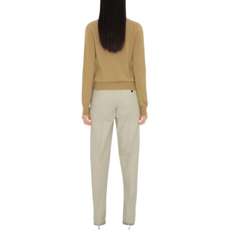 Burberry logo-embroidered cashmere cardigan Women's 80963361