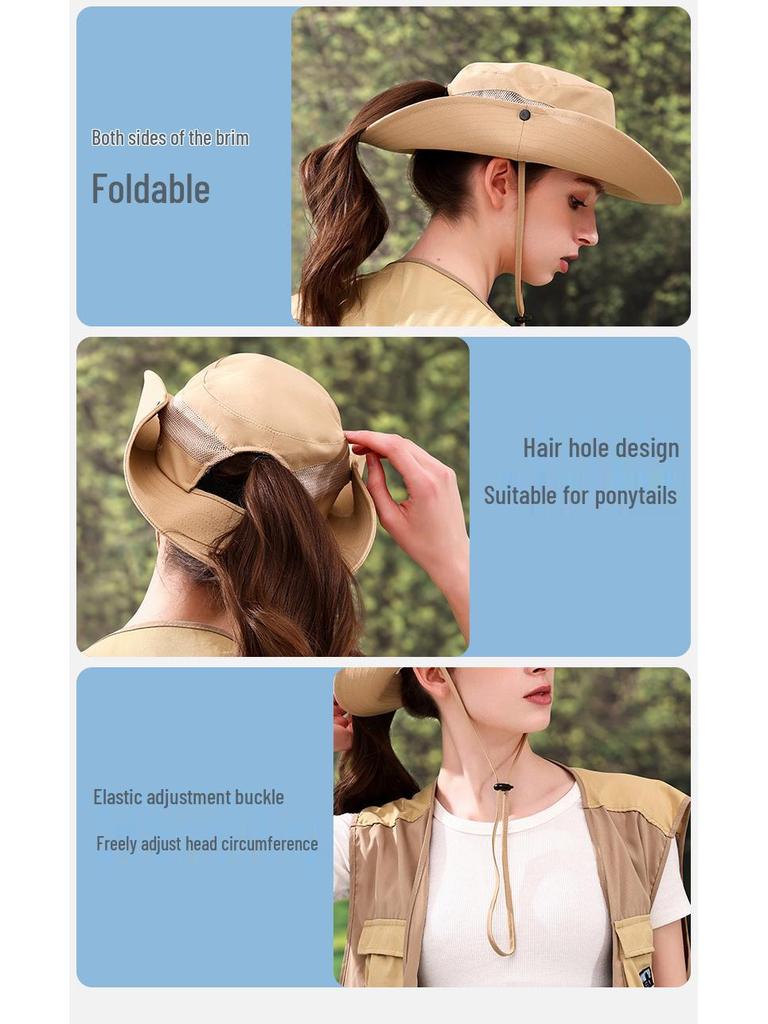 Премиальная шляпа для альпинизма с широкими полями для защиты от солнца, дышащая, унисекс