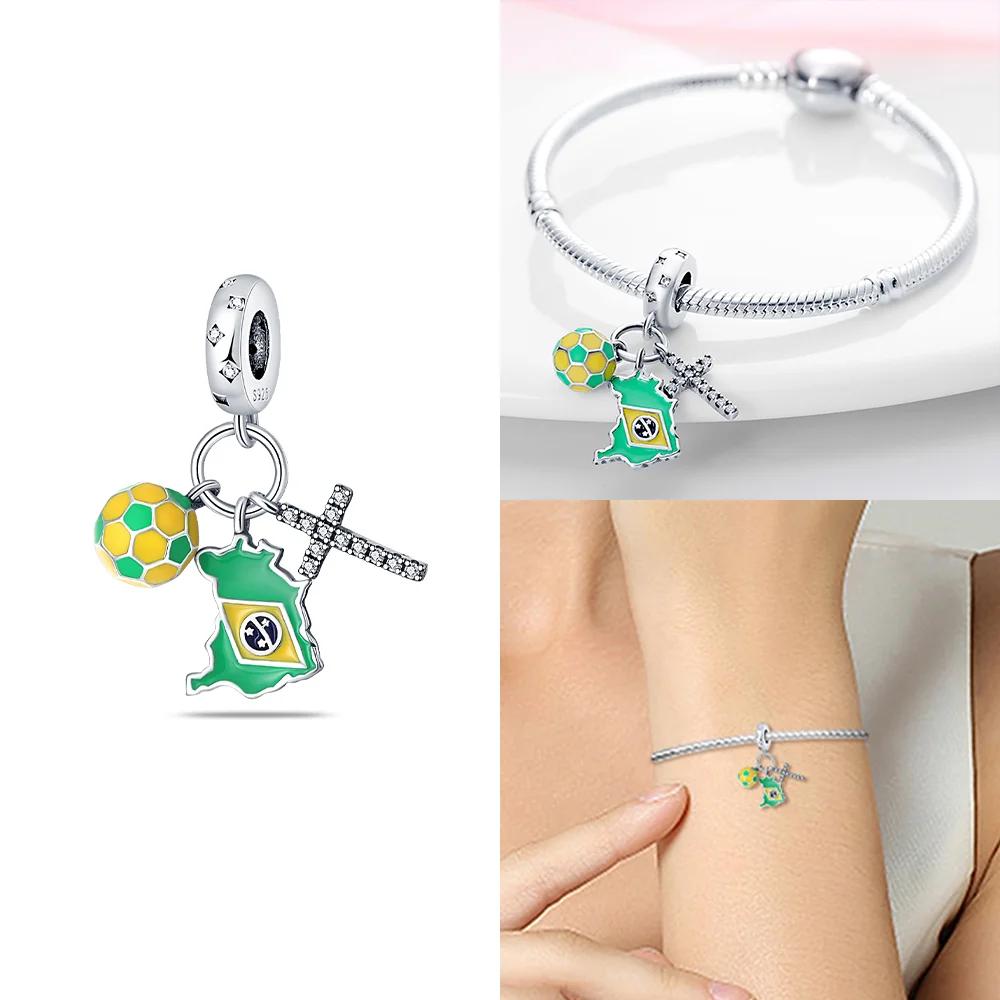 Изысканные Подвески Медь Оригинальный Зеленый Пивная Бутылка Подсолнух Бусины Подходят для Браслета Женские Ювелирные Аксессуары Подарки Своими Руками